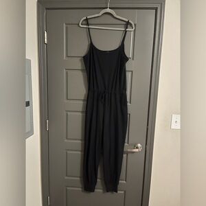 Black Sleeveless Jumpsuit